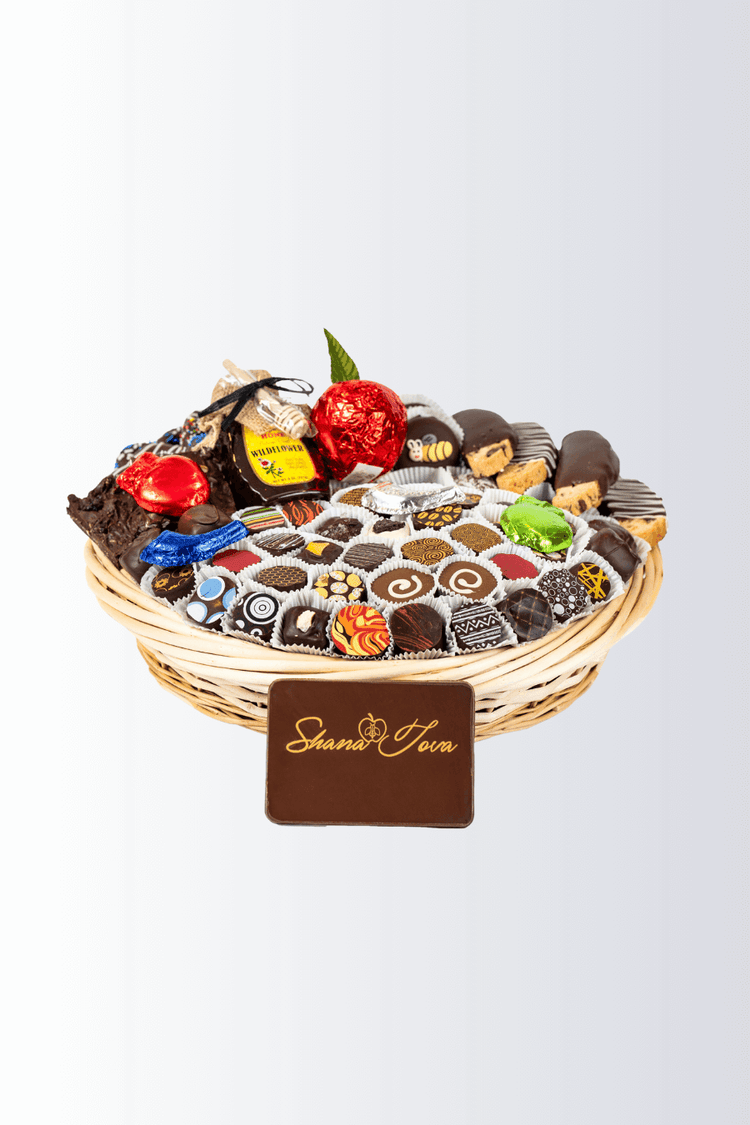 ROSH HASHANAH CHOCOLATE CELEBRATION BASKET – 16” INCH
