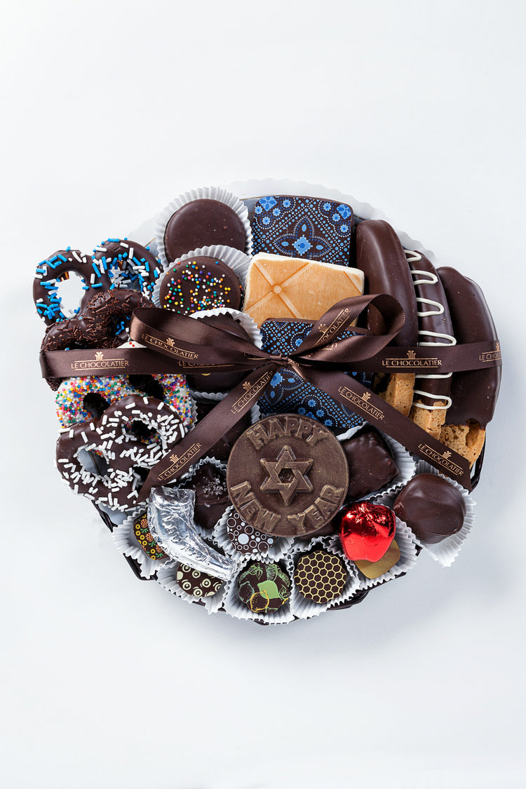 10'' ROSH HASHANAH CHOCOLATE COMBO PLATTER