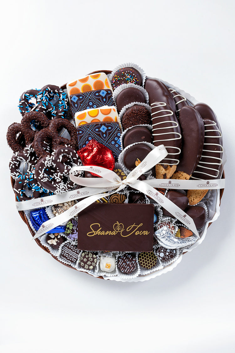 14'' ROSH HASHANAH CHOCOLATE COMBO PLATTER
