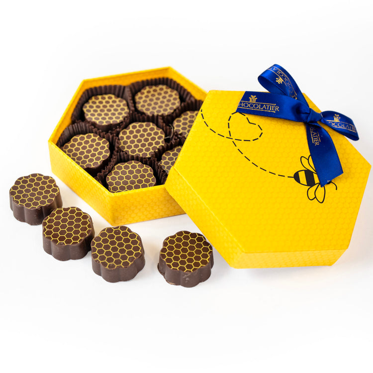 ROSH HASHANAH HOLIDAY CHOCOLATE HONEYCOMB BOX