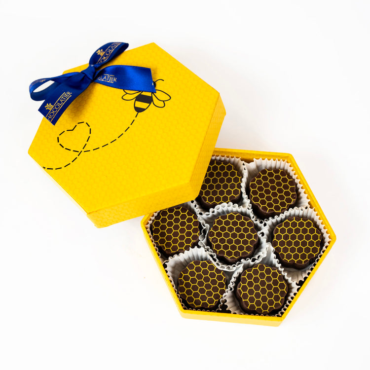 ROSH HASHANAH HOLIDAY CHOCOLATE HONEYCOMB BOX