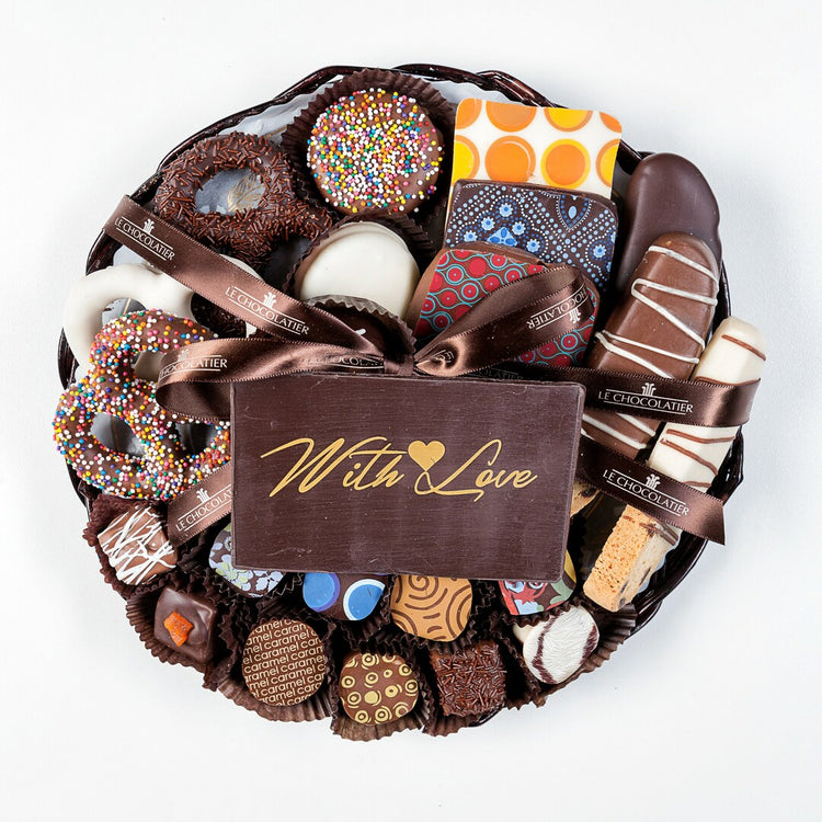 With Love Combo Platter - 10 Inch Round