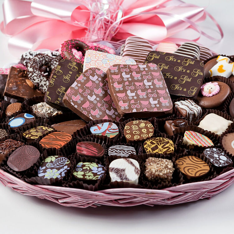 Baby Platter Of Chocolate Delights - 14 Inch