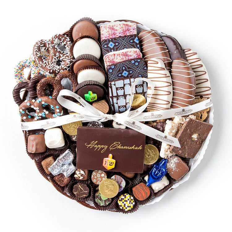 Chanukah Combo Platter - 14 Inch Round