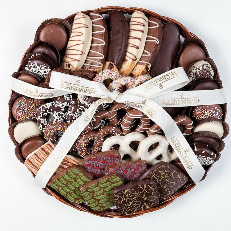 Cookie & Pretzel Platter 14 inch round