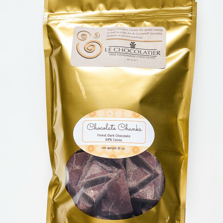 Dark Chocolate Chunks – 16oz