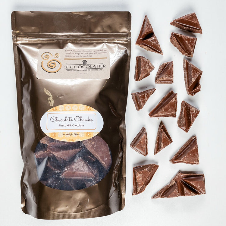 Milk Chocolate Chunks – 16oz