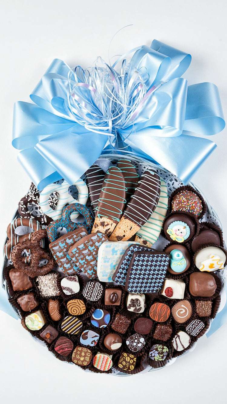Baby Platter Of Chocolate Delights - 14 Inch
