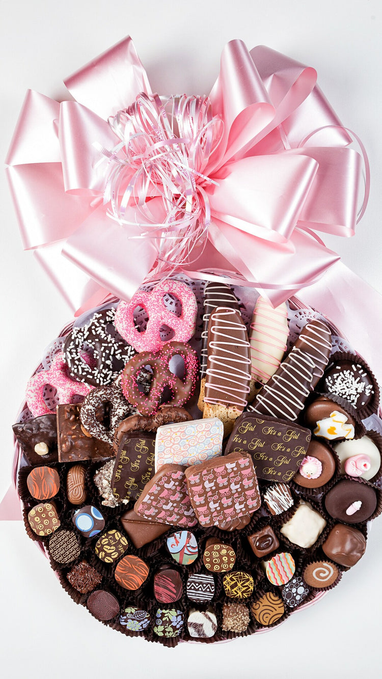 Baby Platter Of Chocolate Delights - 14 Inch