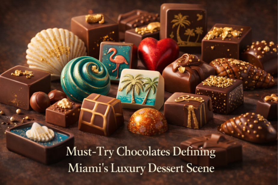 Must-Try Chocolates Defining Miami's Luxury Dessert Scene 