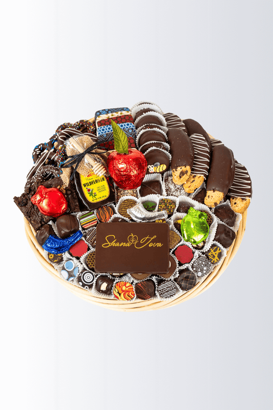ROSH HASHANAH CHOCOLATE CELEBRATION BASKET – 14” INCH