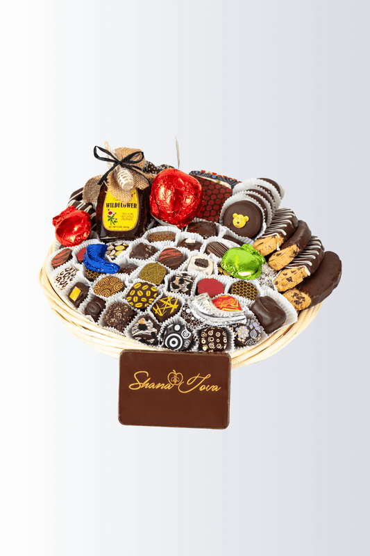 ROSH HASHANAH CHOCOLATE CELEBRATION BASKET – 14” INCH