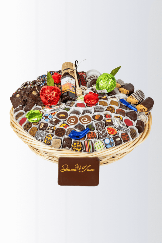 ROSH HASHANAH CHOCOLATE CELEBRATION BASKET – 20” INCH