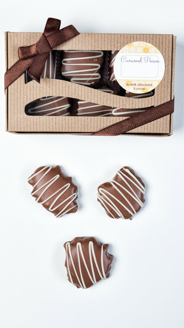 CARAMEL PECAN CLUSTERS