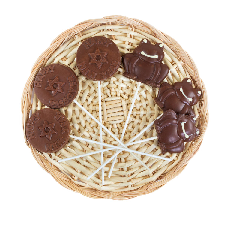 Passover Assorted Chocolate Pops - 6 Per Unit
