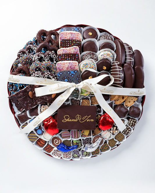 18" ROSH HASHANAH CHOCOLATE COMBO PLATTER