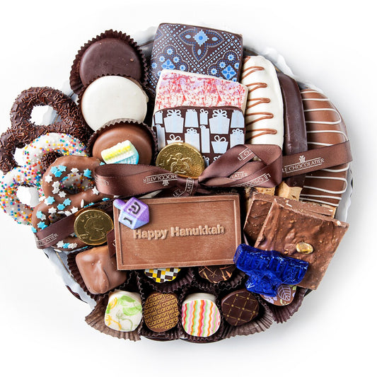 Chanukah Combo Platter - 10 Inch Round
