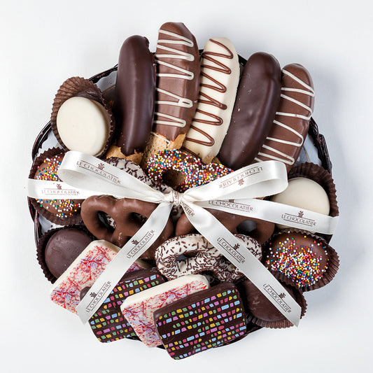 Cookie & Pretzel Platter 10 inch round