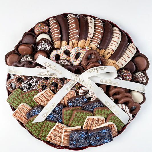 Cookie & Pretzel Platter 18 inch round