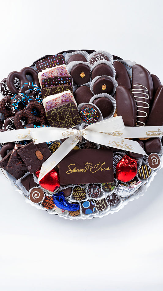 16'' ROSH HASHANAH CHOCOLATE COMBO PLATTER